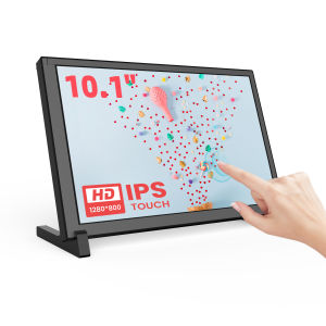img [🔥Local warehouse &Delivered within 3 Days🔥] Eyoyo 10.1 inch Capacitive Touchscreen Monitor for Raspberry Pi 4B 3B+3A+2B APROTII 1280 * 800 Portable IPS Display Plug and Play Monitor Compatible with Raspbian & Banana Pi win7/8/10/11 & Game Co