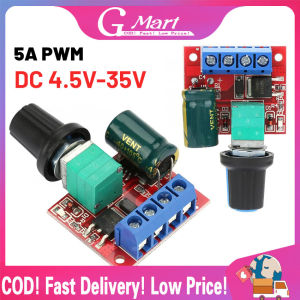 ⭐【LazTop Seller】Mini 5A 90W PWM DC Motor Speed Controller Module DC-DC 4.5V-35V Adjustable Speed Regulator Control Governor Switch LZC-PWM-Controller-Module