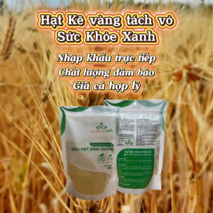 Kê Vàng Tách Vỏ Sức Khỏe Xanh – Kê nếp Trung Quốc Hạt Ngũ Cốc Tự Nhiên Ăn Chay Eat Clean Hỗ Trợ Giảm Cân