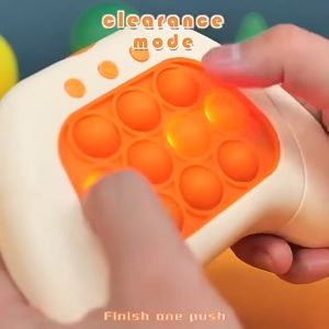 Quick Push Game Console (Battery Included) - Concentration Training & Stress Relief Pop Game Press game Children Game