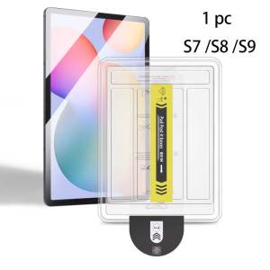 HANSONG | Automated alignment installation Tempered Glass for Samsung Galaxy Tab A9 PlusS7/S8/S9 11in S9/S10 FE For S7/S8/S9/S10 Plus film