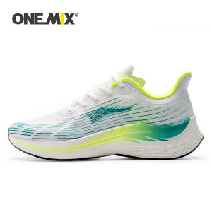 ONEMIX Men Running Shoes for Men Breathable Mesh Athletics Walking Shoes Red Lightweight Women Trainers Sport Sneakers for Men