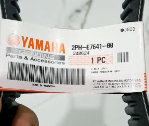 GB GENUINE VBELT YAMAHA MIO i125 MIO SOUL i125 MADE IN INDONESIA 2PHE764100 ORIGINAL NOT FAKE