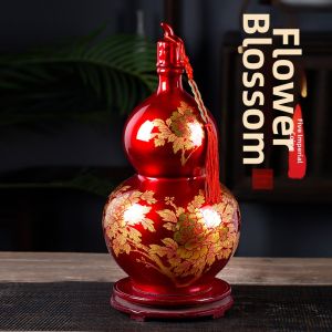 Prosperity HuLu Ceramic Decorative Vase