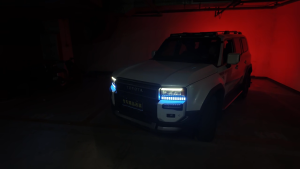 For Toyota Land Cruiser Prado 250 LC250 FJ250 J250 2024-2026 Daytime Running Light Under Headlight DRL Upgrade Kit