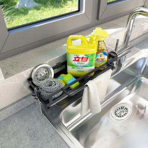 No-drilling Dish Drying Rack with Towel Bar Metal