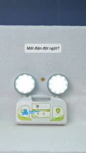 (Rạng Đông) Đèn Led chiếu sáng khẩn cấp Tự động bật sáng khi mất điện Chip Led Hàn Quốc KC06 10W