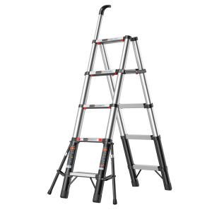 AOPENG | Stainless Steel Aluminum Alloy Multifunctional Ladder