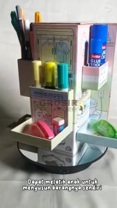 Kotak Pensil Karton Susun Karakter lucu-lucu ~ Toko Grosir ATK Stationery