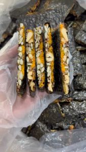 RONG BIỂN KẸP HẠT DINH DƯỠNG mix CHÀ BÔNG ỨC GÀ - Ăn vặt EATCLEAN HEALTHY gói 250gr