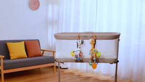 Tumama Kids Hanging Baby Rattle Toy with Teether for Crib Stroller & Car Seat