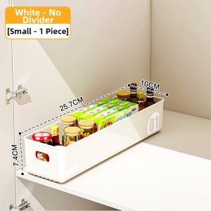 Slim Long Transparent Storage Organizer