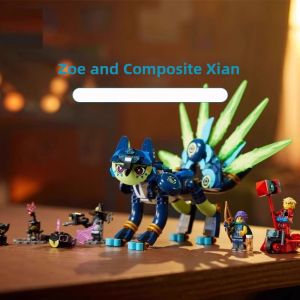 Zoe and Sean of Dream City Hunter Children Assembling Toy