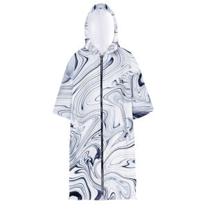 Quick Dry Water Absorbent Surfing Swimming Towel Adult Bathrobe Windproof Poncho for Winter Training And Snorkeling