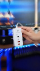 66W charger 2USB+2PD multi port charger power socket dual PD adapter power board multi-purpose charger socket