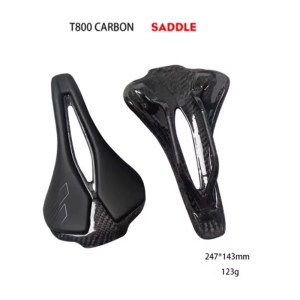 Samana No Label Ultra Light Customizable 125g Soft Comfortable T800 Carbon Fiber PU Leather Road Bicycle Seat 7x9mm