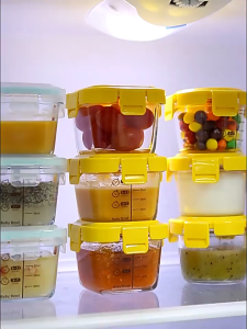 170ml Baby Food Container Leak Moisture Proof Food Container Set Storage Fruit Food Snack Lunch Box