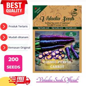 [Virladia Seeds] Biji Benih tanaman Wortel Ungu