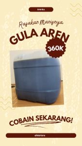 Gula Aren Cair Premium 8 Liter