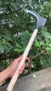 Búa rìu kiêm lưỡi liềm đa năng có cán 50CM