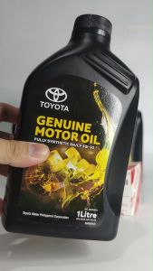 Toyota Genuine Fully Synthetic Motor Oil 5w30 1Liter (BLACK)