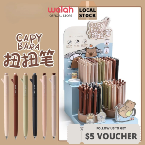 Capybara Pen Neutral Pen Black St Head Quick-Drying Pen High Value Capybara 0.5 Twist Pen