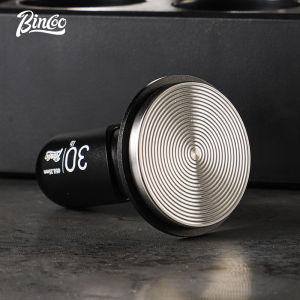 Bincoo 51/58 Mm 304 Thép Không Gỉ Đầm cà phê bình ép cà phê Máy pha cà phê bột cà phê Búa Với đế gỗ Cà Phê Phụ Kiện