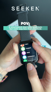 SEEKEN Gravity N1 Smart Watch Bluetooth call Health Monitoring 1.83" HD display IP68 waterproof Heart Rate sleep monitor