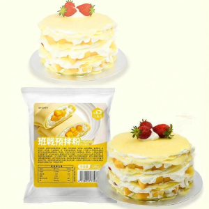 Mango & Durian Crepe Cake Mix Sweet Baking Ingredient