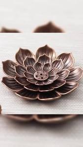 ZEO Incense Burner Lotus Incense Stick Holder Incense Holder Base
