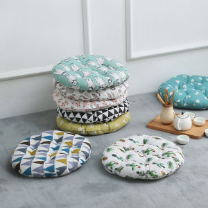 round Cushion Increased Futon Mat Tatami Mat Dining Table and Chair Cover round Seat Cushion Rattan Chair Cushion Chair Cushion Winter round