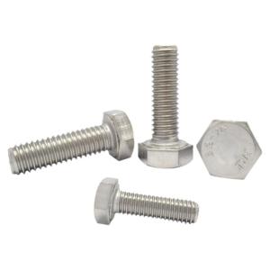 LIGE | Long Hex Cap Screw Full Thread Bolt M3 M4 M5 M6 M8-M24