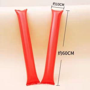 24pcs Inflatable Clapper Cheerstick Inflatable Sticks Balloon Stick Clapper Cheering Stick Noise Maker Balloon Concert Party