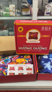 Túi sưởi Hướng Dương Túi suởi ấm sạc điện chườm nóng lạnh sưởi ấm bụng chân tay chính hãng TPHCM