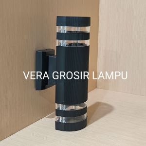 Lampu tempel dinding 2 arah outdoor E27 / Lampu tempel taman dinding 2 arah E27