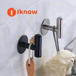 I know Stainless Steel Robe Hook Adhesive Wall Hook Towel Hook for Bathroom Kitchen Garage Heavy Duty Wall Mounted Kitchen HardwareStrong Adhesive Wall Hanging Metal Clothes Hook