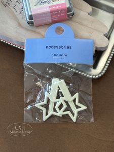 Summer Dopamine Young Adult XINGX Cream Color Hair Clip Forehead Alloy Sweet Style Bangs Broken Hair Side Duckbill Clip