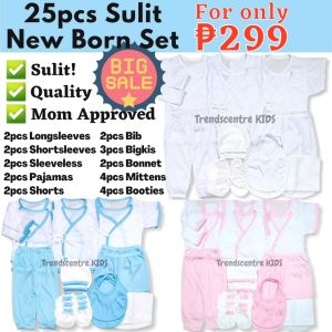 Lowest Price‼️ 25pcs TIPID SET Newborn Baby Clothes Sulit Affordable Infants Wear