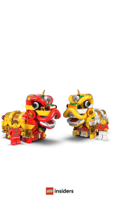 [BrickStory] LEGO Chinese New Year 2026 Exclusive Lion Dance (40915)(480 Pieces)