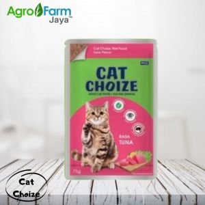 Cat choize pouch 75gr wet food makanan kucing basah Isi 12 Pcs
