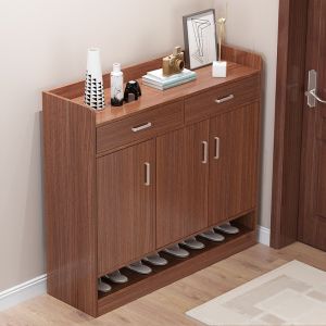 Simplistic High Capacity Cost-effective Multi-level Dustproof Shoe Cabinet