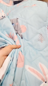 🏳️‍🌈Mền Cho Bé Đi Học Lyocell Than Hoạt Tính Mềm Mát Chăn Bé Trần Bông Microfiber - Nemtot Bedding