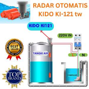 PELAMPUNG AIR OTOMATIS/RADAR KIDO KI-121 MURAH/OTOMATIS TOREN TANDO