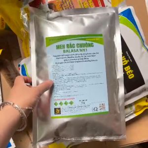 Men Rắc chuồng BALASA NN1 Chế Phẩm Bổ Sung Vi Sinh Vật Có Lợi Cho Gia Súc Gia Cầm Phân Giải Các Chất Hữu Cơ Giúp Nền Chuồng Khô Ráo (Hàng Chuẩn Cty)