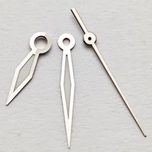 Menex High-Quality Watch Hands Green Luminous Fit VH31 Quartz Movement Pointer Silver Watch Spare Repair Accessories Parts