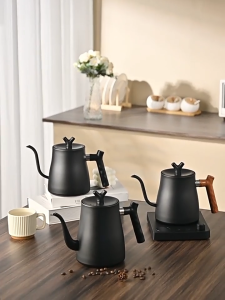 Stainless Steel Gooseneck Kettle Precise Smart-Temp Control for Perfect Coffee & Tea Brewing