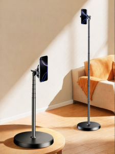 HOOYS | Magnetic Live Streaming Cooling Phone Stand Carbon Steel 4-Slot Floor Desktop