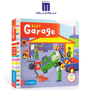 Busy Garage Board book by Rebecca Finn Original English Books