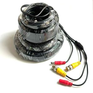 Durable AHD monitor extension cable easy to install plug-and-play security camera video system high-quality copper two-in-on