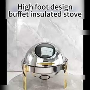 LENODI Food grade insulation furnace canteen fast food buffet commercial insulation pot continuous insulation food
